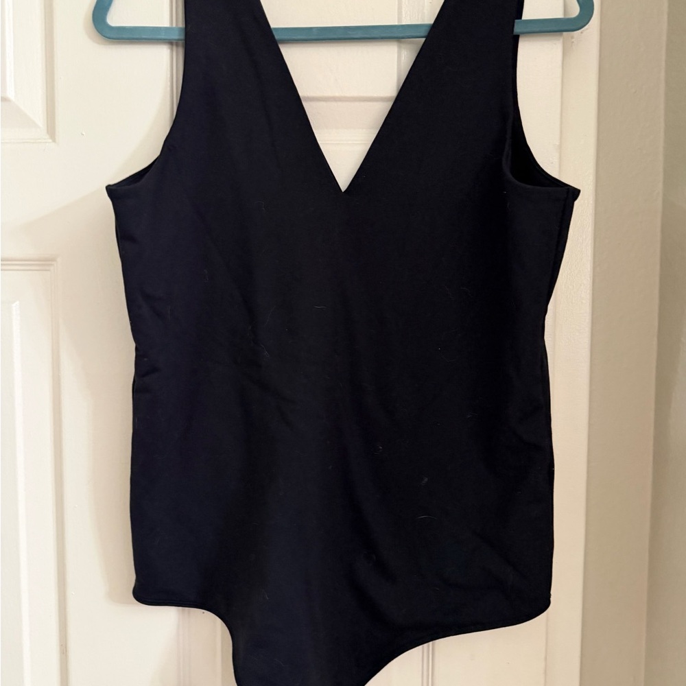 Abercrombie & Fitch Black V-Neck Bodysuit